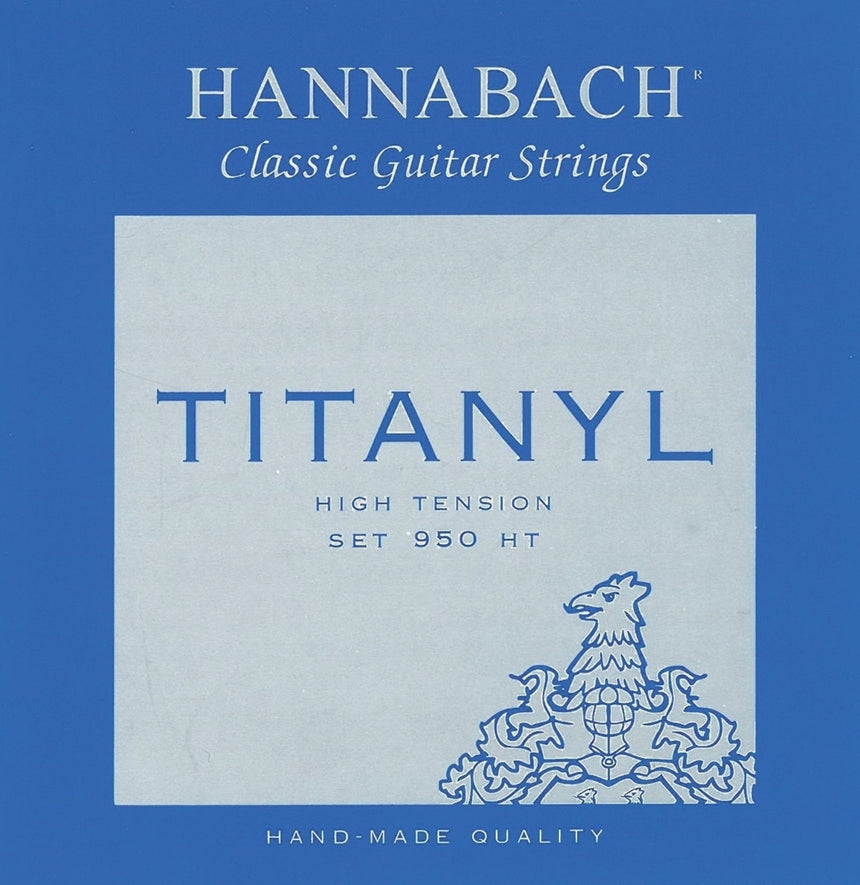 Hannabach Klassikgitarre-Saiten Serie 950 High Tension Titanyl