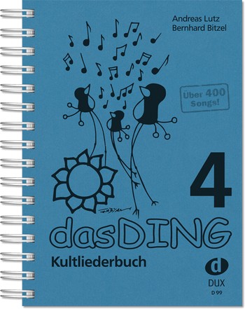 Das Ding Band 4 Kultliederbuch mit Texten und Akkordsymbolen (A5) - Musik-Ebert Gmbh