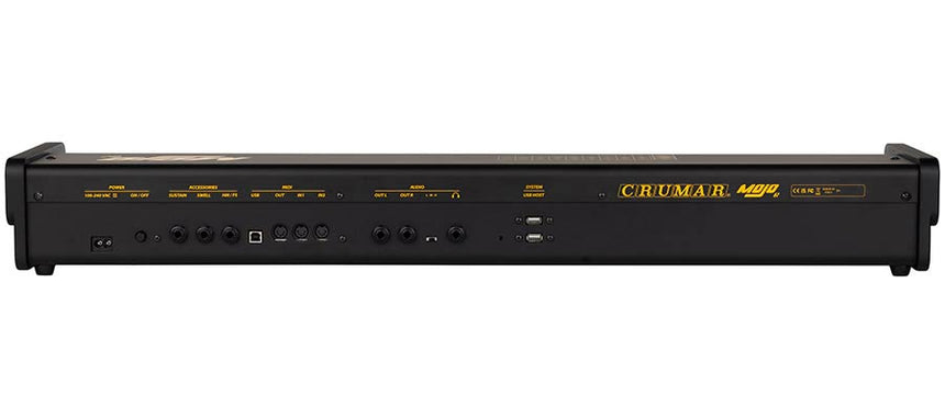 Crumar Mojo 61 MK2 -61 Tasten Waterfall-Tastatur, virtuelle Tonewheel-Orgeln mit VB3-II, 9 Zugriegel - Musik-Ebert Gmbh
