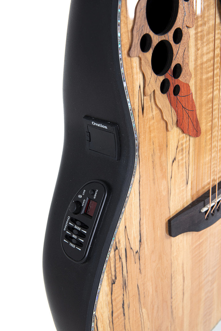 Ovation Celebrity Elite Plus CE44P-SM-G Spalted Maple Elektro-Acousticguitar - Musik-Ebert Gmbh