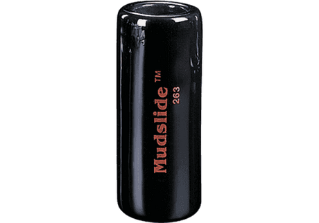 Dunlop Bottleneck Mudslide, Porzellan, Medium, Black NO. 263 - Musik-Ebert Gmbh