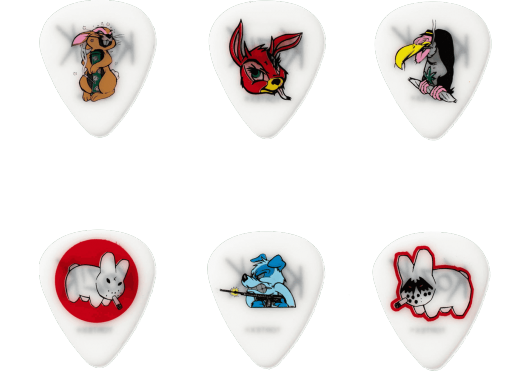 Frank Kozik S1 0.73 mm , Player's Pack (6 Stck.) - ADU BL109P73 - Musik-Ebert Gmbh