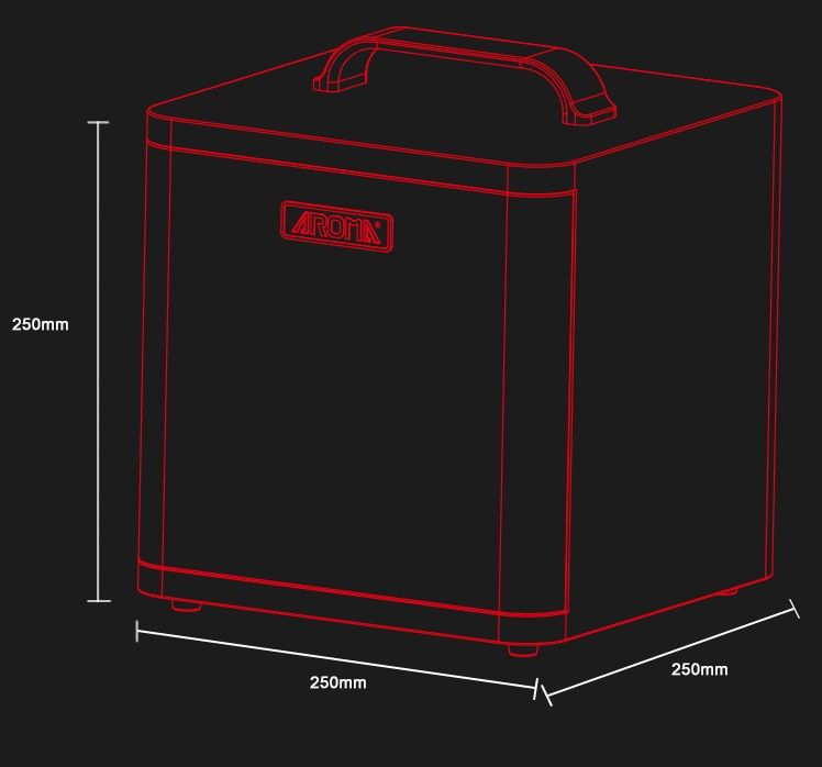 Aroma A40 mobiler Akustikverstärker, weiß - Musik-Ebert Gmbh