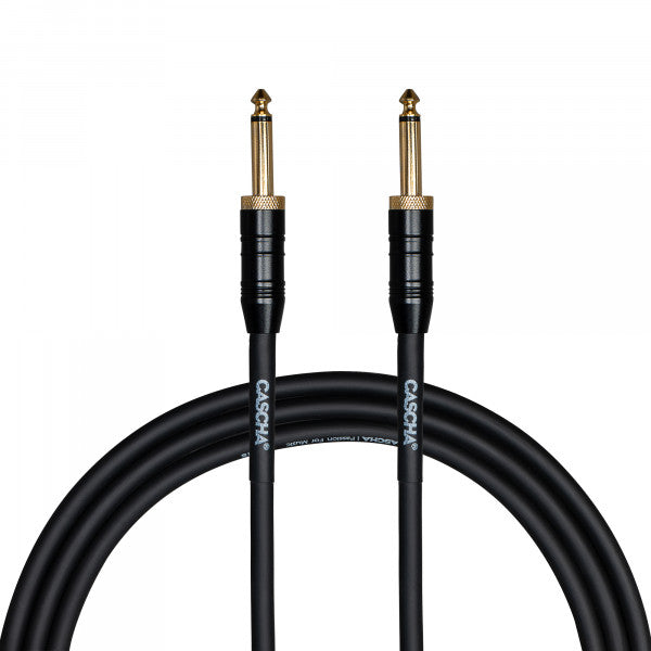 Cascha Professional Line Gitarrenkabel schwarz - Musik-Ebert Gmbh