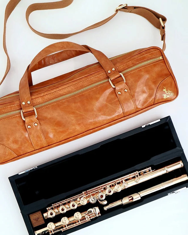 Flutescooter Bag für Querflöte aus veganem Leder - Musik-Ebert Gmbh