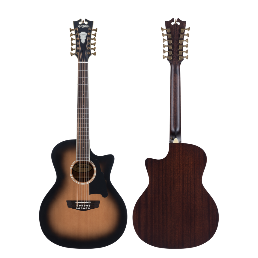 D'ANGELICO Premier Fulton Aged Burst Westerngitarre - Musik-Ebert Gmbh