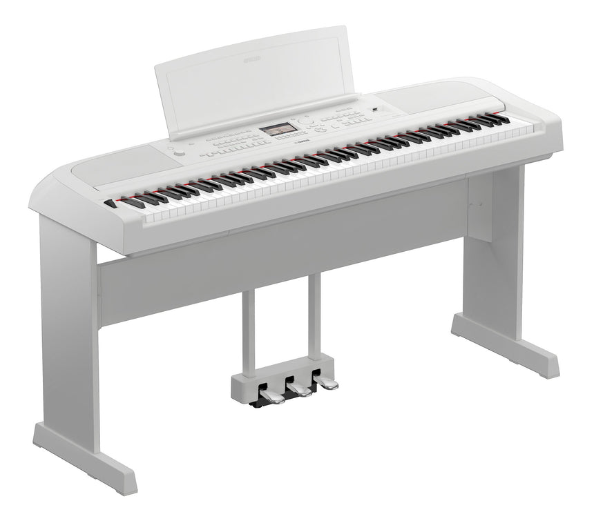 Yamaha DGX-670 Weiß Bundle mit Ständer, Pedalen und Kopfhörer - Musik-Ebert Gmbh