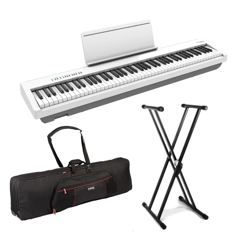 Roland FP-30X Performance Bundle mit X Ständer und Tasche - weiss matt