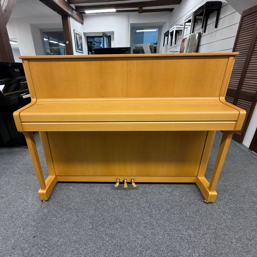 Yamaha Klavier V 114 NT Occasion – Buche natur, Bj. 1998, sehr guter Zustand (gebraucht)