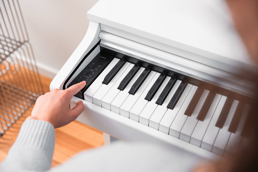 Kawai CX102 Digitalpiano – Authentischer Anschlag, SK-EX Flügelklang, Bluetooth MIDI - Musik-Ebert Gmbh