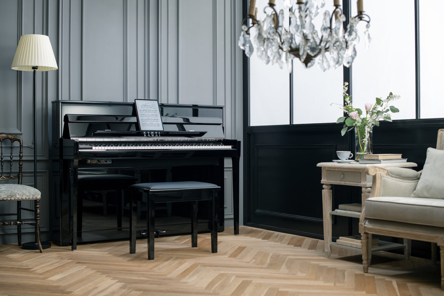 Kawai Novus NV6 Hybrid Piano Schwarz poliert - Musik-Ebert Gmbh