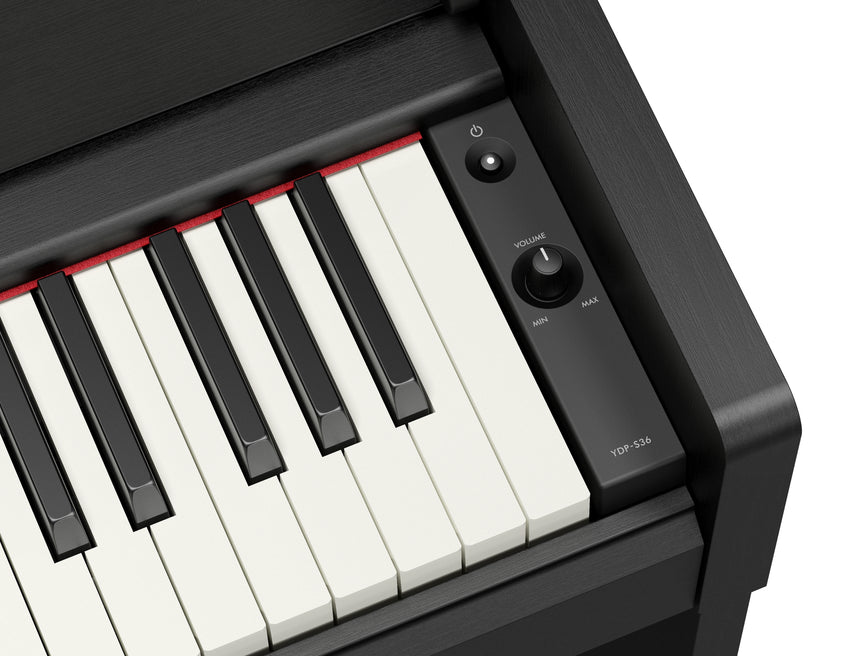 Yamaha YDP-S36 Schwarz – Perspektive