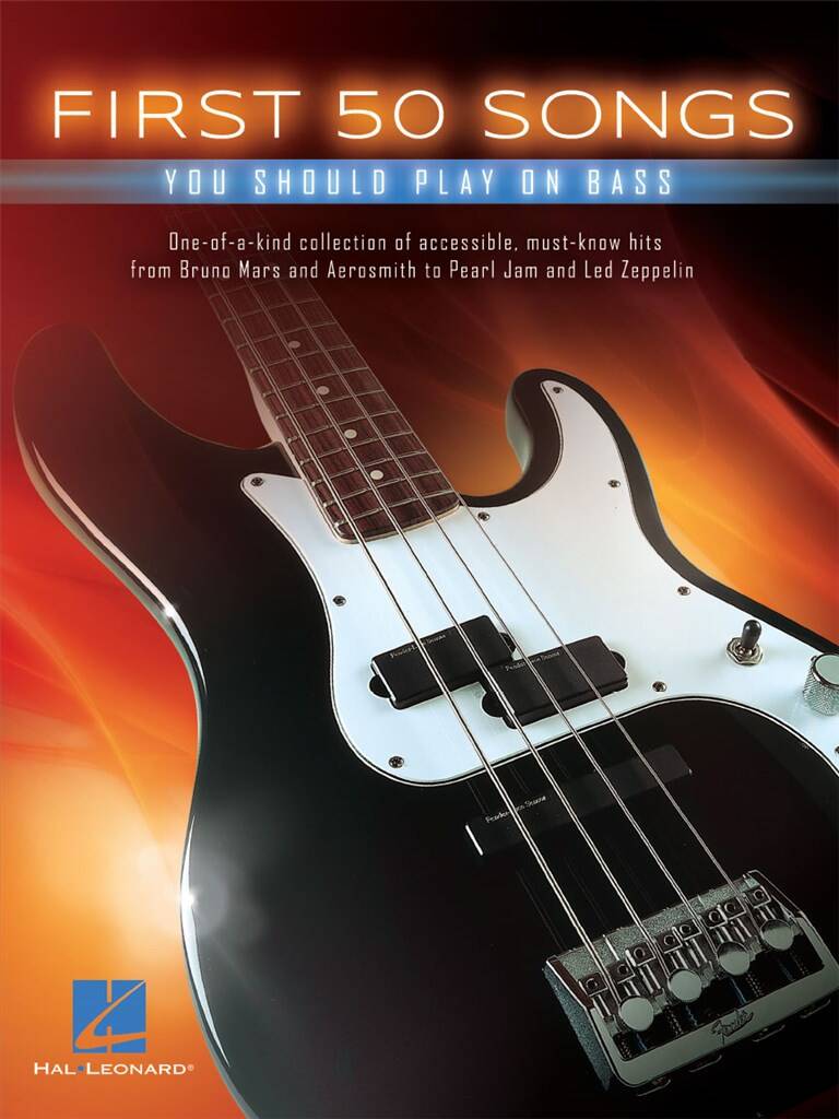 First 50 Songs You Should Play on Bass (for E-Bass) - Musik-Ebert Gmbh