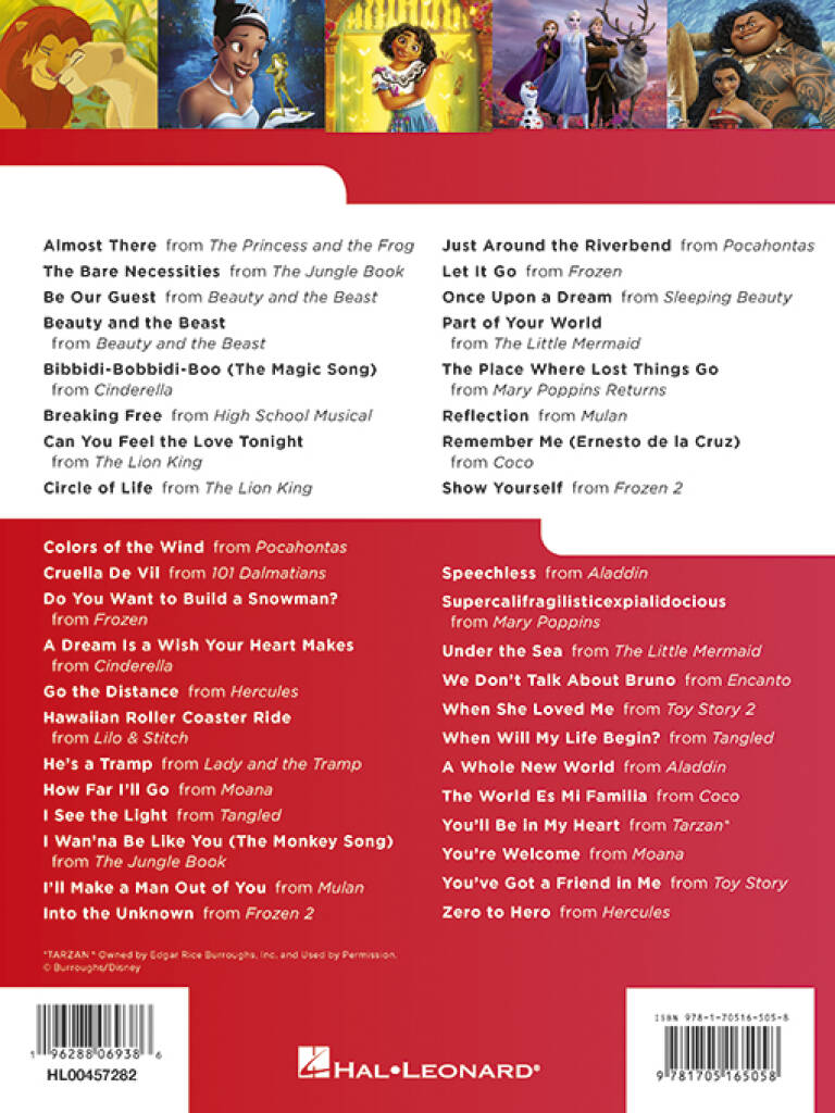 Really Easy Piano: 40 Disney Songs for easy piano - Musik-Ebert Gmbh