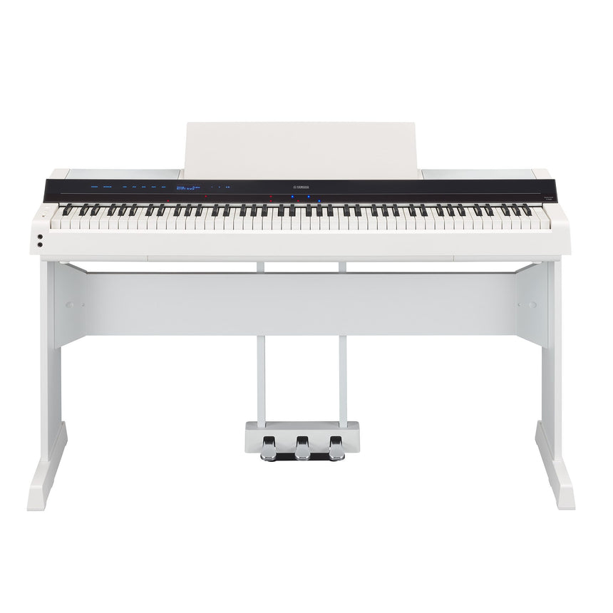Yamaha P-S500 Weiß Bundle mit Ständer, Pedalen und Kopfhörer - Musik-Ebert Gmbh