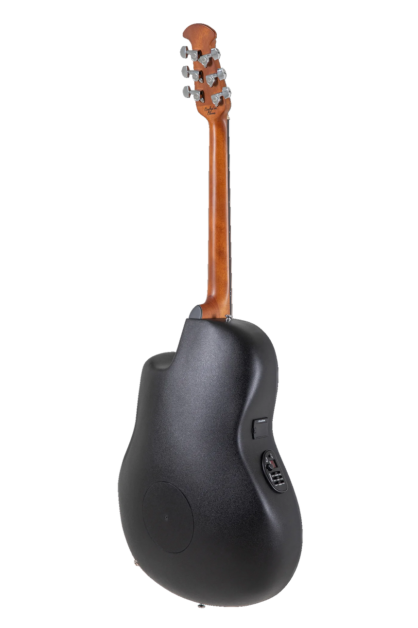 Ovation CE44-RR-G Westerngitarre in Ruby Red – Rückansicht