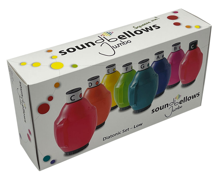 Soundbellows Jumbo SBS-JDL, mehrfarbig, Jumbo Diatonic Low C'-C'' – geschlossene Verpackung