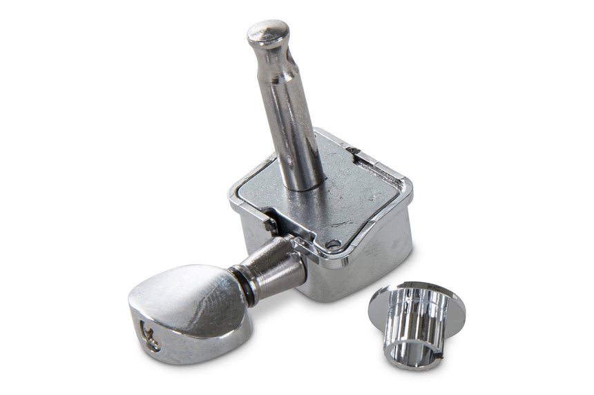 GEWA 545.790 chrome guitar tuner – rear view of one tuner