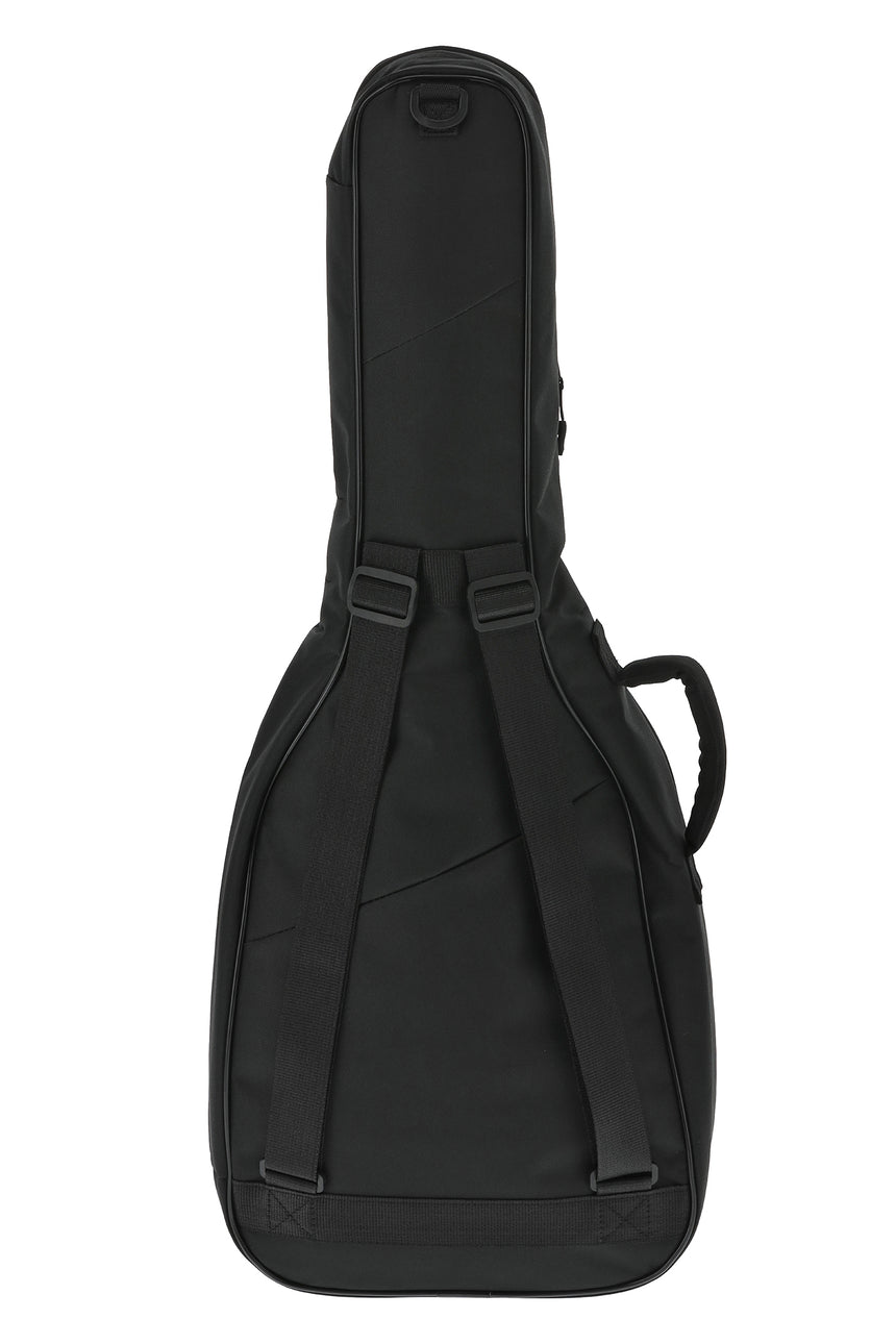 Housse GEWA Basic 5 noire pour guitare classique 1/2 – vue arrière avec bretelles.