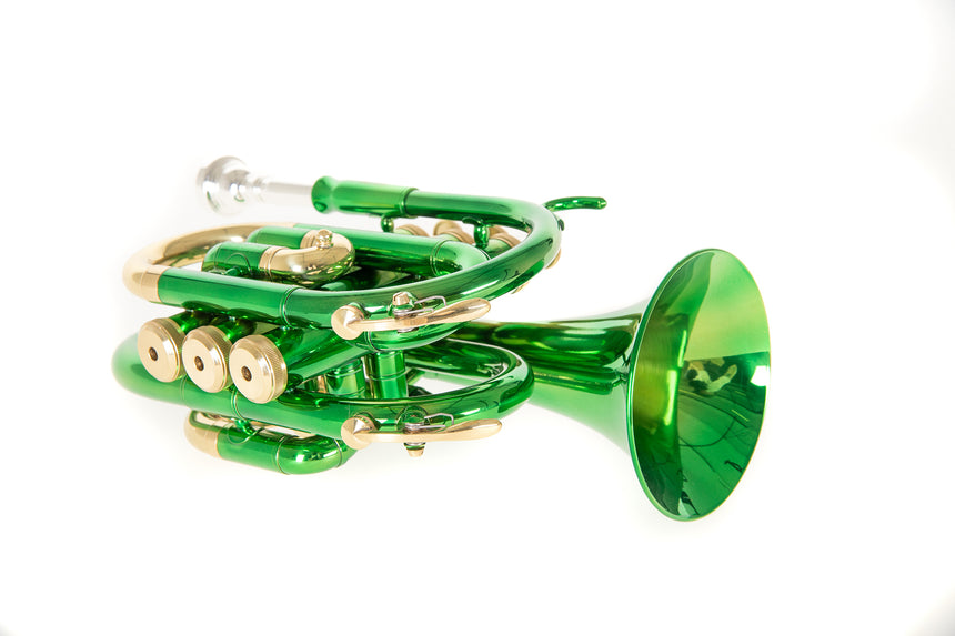 Roy Benson PT-101E, green – bell view