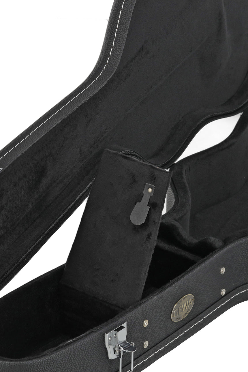 GEWA Flat Top Economy APX guitar case 523.112, black – handle close-up