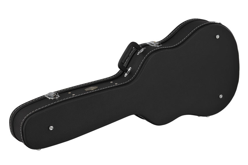 GEWA Flat Top Economy APX guitar case 523.112, black – opposite three-quarter view