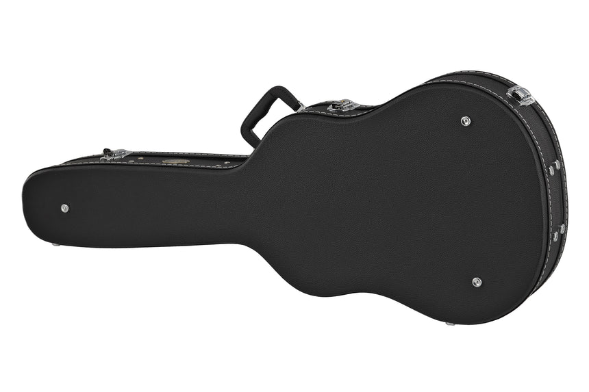 GEWA Flat Top Economy APX guitar case 523.112, black – three-quarter underside view