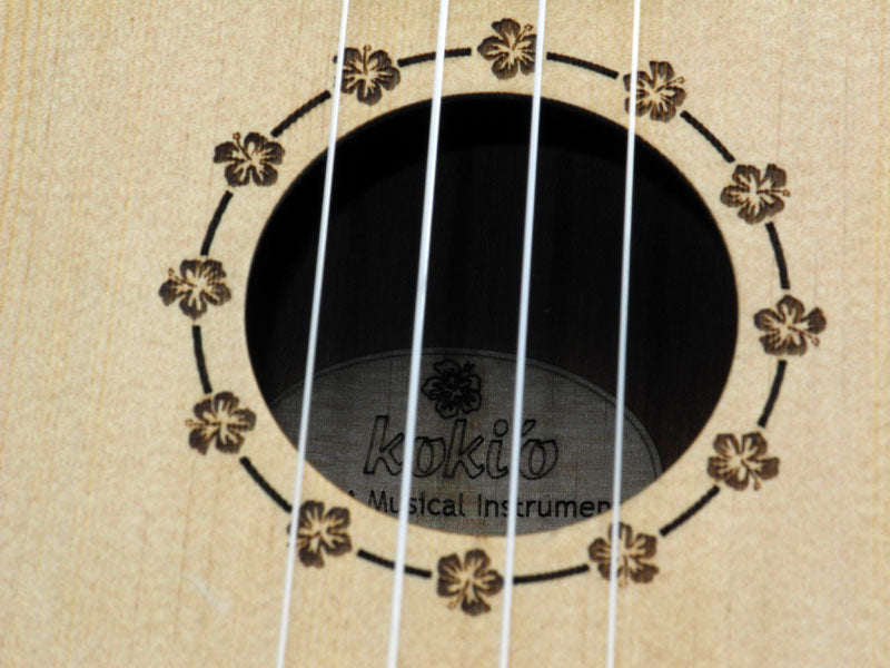 koki'o Fichte-Mahagoni Sopran Ukulele U-LSPLMH-S - Musik-Ebert Gmbh