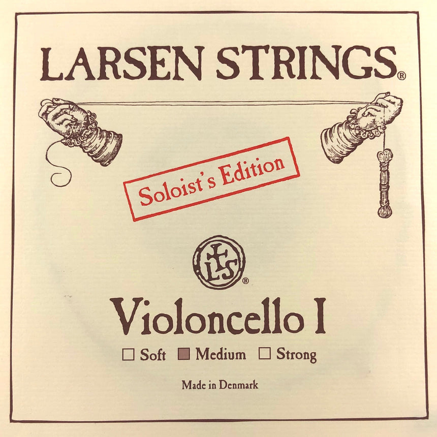 Larsen Cello Einzelsaite D mit Kugel Medium 4/4 - Musik-Ebert Gmbh