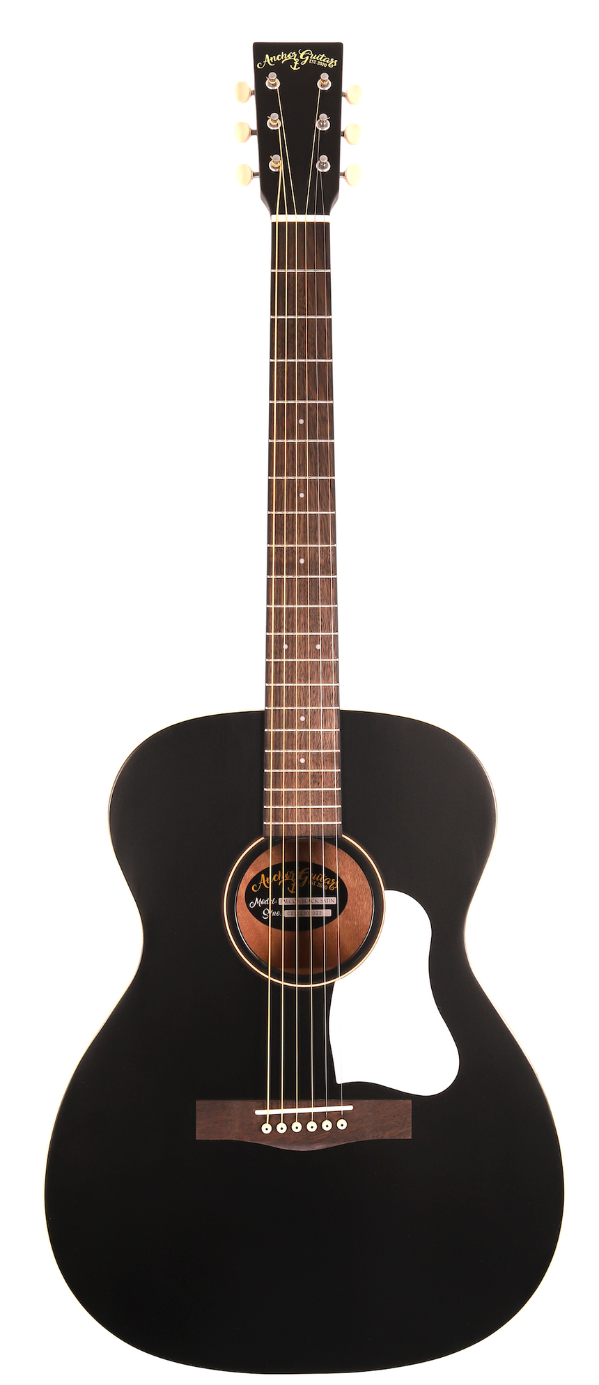 Anchor Guitars Falcon Black Satin Westerngitarre - Musik-Ebert Gmbh