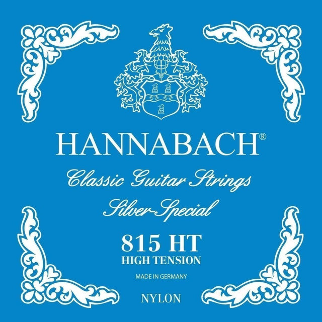 Hannabach Klassikgitarre-Saiten Satz Serie 815 High Tension Silver Special - Musik-Ebert Gmbh