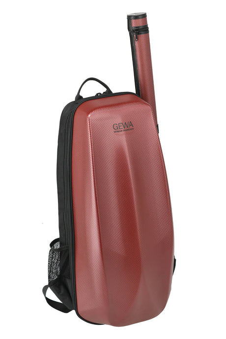GEWA Violinkoffer, Rucksack, Space Bag, inkl. Bogenetui Titanium 4/4 - 3/4 33 x 67 (mit Bogenetui 79 ) x 19 cm - Musik-Ebert Gmbh
