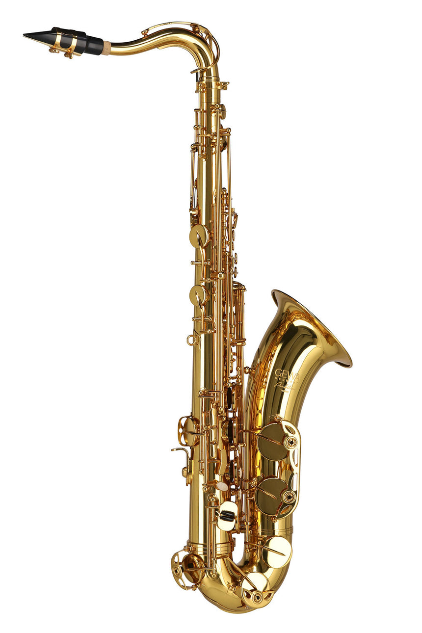 GEWA Germany Ambition TS650 Bb-Tenor-Saxophon – Goldlack & Hoch-F#-Klappe