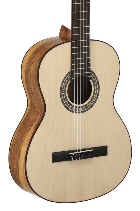 Caballero by MR Principio Serie P CA-PMO 120 Classical Guitar 4/4 – 120 Years MR Anniversary Model, Olive, Solid Spruce Top