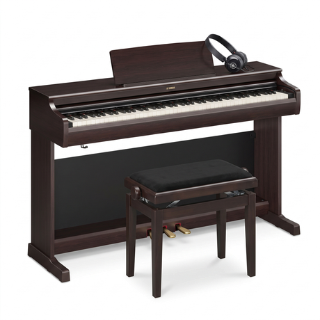 Yamaha YDP-166 Arius Rosenholz Bundle mit Bank und Kopfhörer – bundle-hero