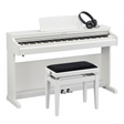 Yamaha YDP-166 Arius Weiß Matt Bundle mit Bank und Kopfhörer – bundle-hero