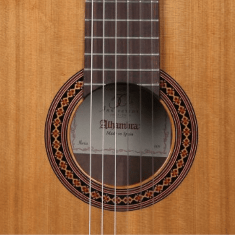 Alhambra Iberia Ziricote Konzertgitarre 4/4 mit Tasche - Musik-Ebert Gmbh