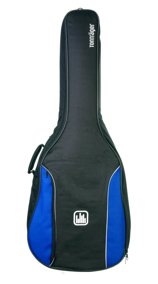 Tonträger TG10CT/BB Gigbag für Klassikgitarre 3/4, mit 10mm Polster schwarz/blau - Musik-Ebert Gmbh