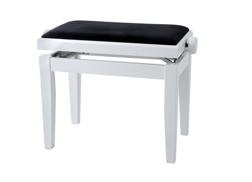 Ebert Basic Klavierbank Weiß matt