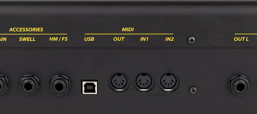 Crumar Mojo 61 MK2  -61 Tasten Waterfall-Tastatur, virtuelle Tonewheel-Orgeln mit VB3-II, 9 Zugriegel - Musik-Ebert Gmbh