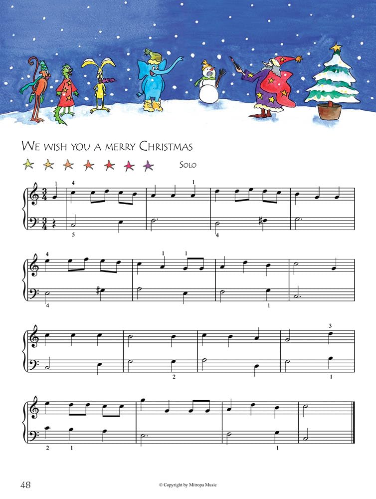 Tastenzauberei: Weihnachtsmusizieren für Klavier (diverse instrumente ad lib)