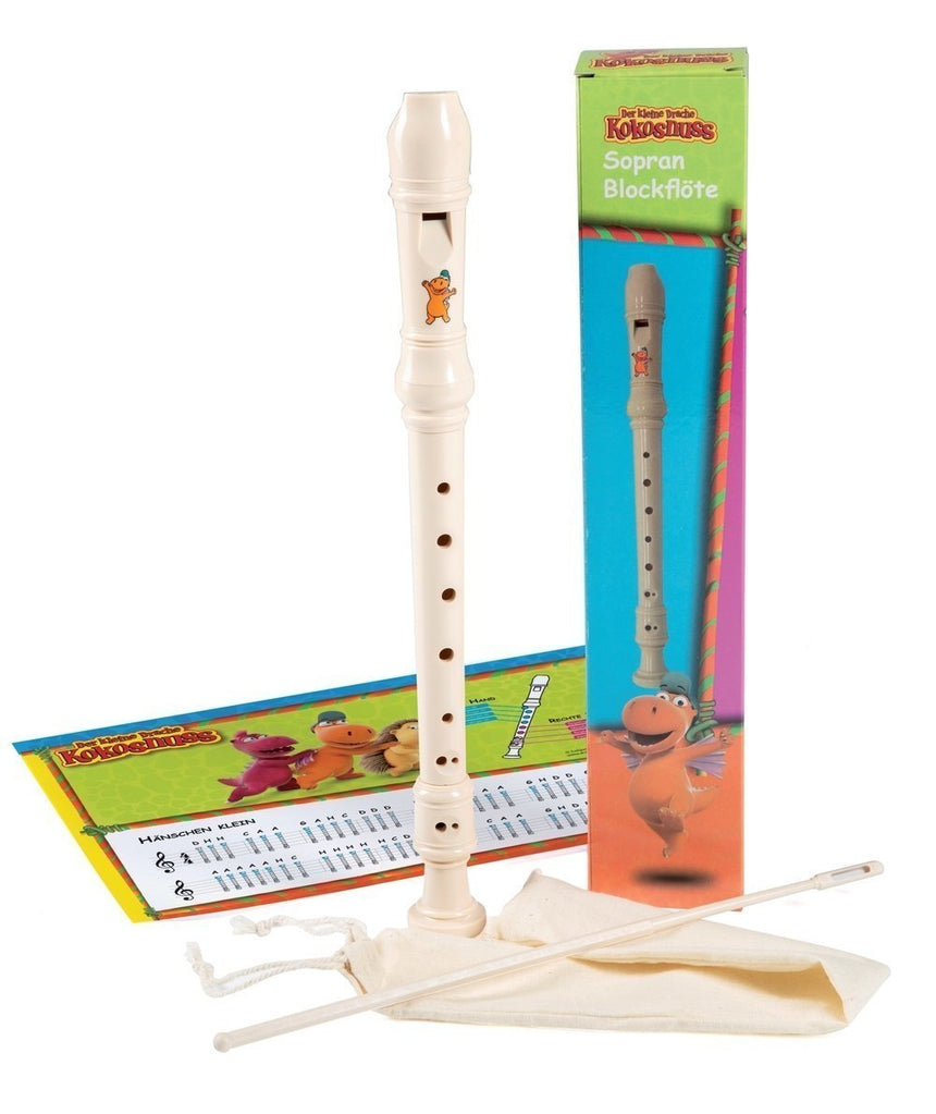 Der kleine Drache Kokosnuss Sopranblockflöte ABS - Musik-Ebert Gmbh