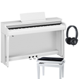 Yamaha CLP 825 Weiß Matt Bundle mit Bank und Kopfhörer - Musik-Ebert Gmbh