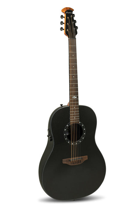 Ovation Ultra 1516PBM-G E-A Pitch Black Elektro-Acousticguitar - Musik-Ebert Gmbh