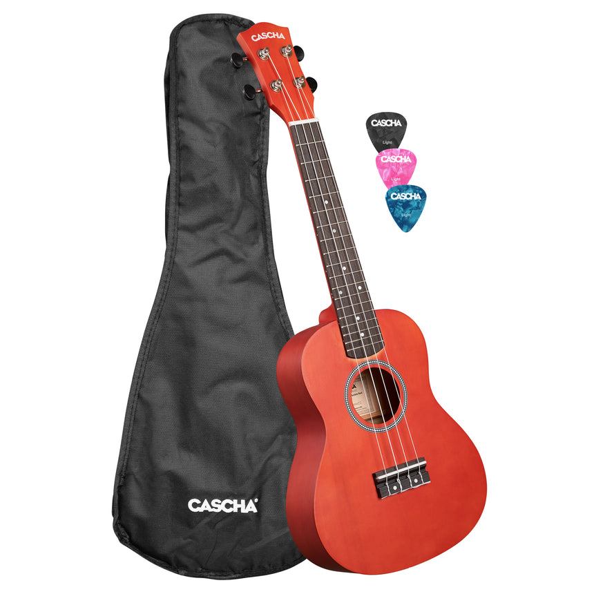 Cascha Sopran Ukulele Linde verschiedene Farben - Musik-Ebert Gmbh