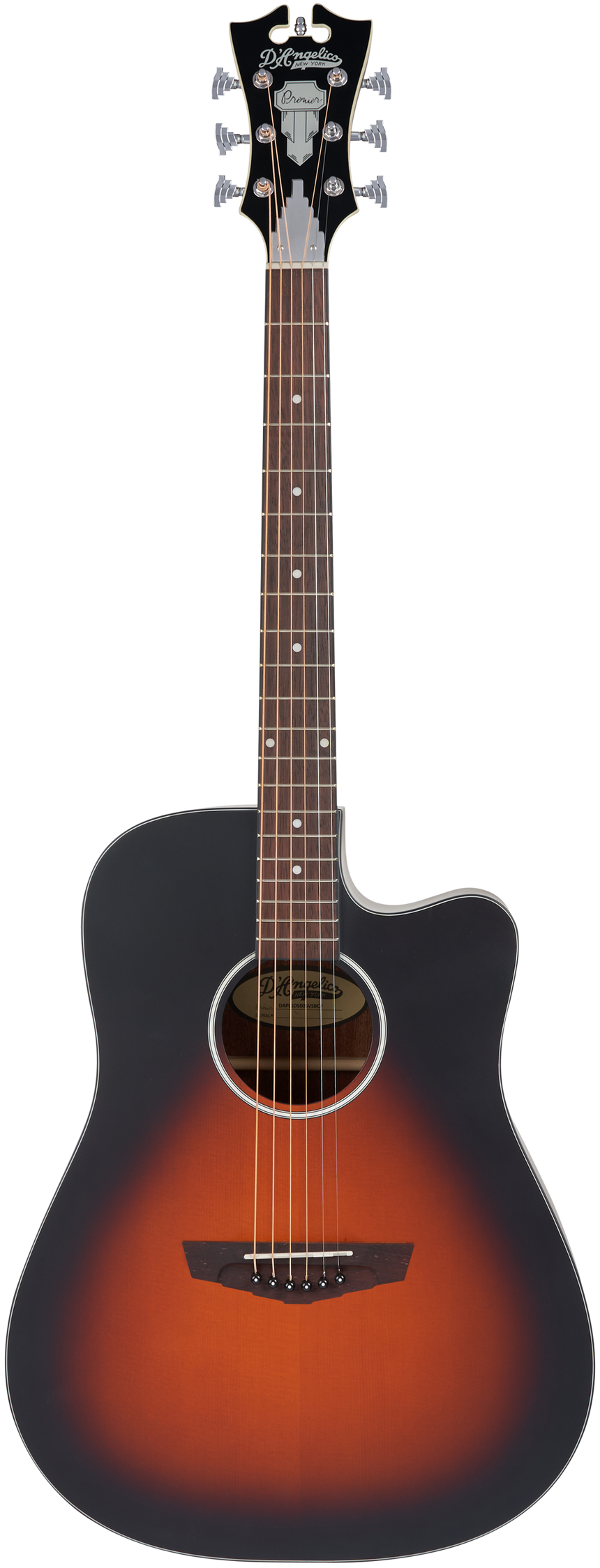 D'ANGELICO Premier Bowery LS Vintage Sunburst - Musik-Ebert Gmbh