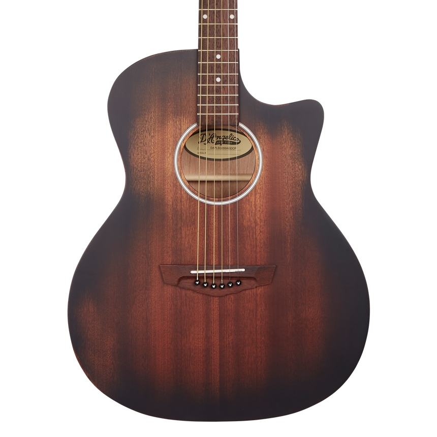 D'ANGELICO Premier Gramercy LS Mahogany Satin Westerngitarre - Musik-Ebert Gmbh