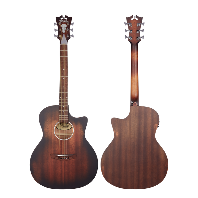 D'ANGELICO Premier Gramercy LS Mahogany Satin Westerngitarre - Musik-Ebert Gmbh