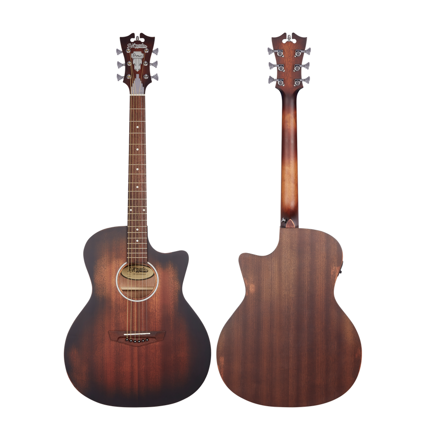 D'ANGELICO Premier Gramercy LS Mahogany Satin Westerngitarre - Musik-Ebert Gmbh