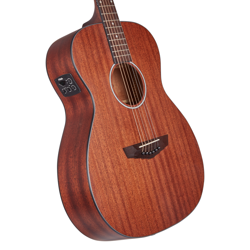 D'ANGELICO Premier Tammany LS Satin Mahagony Westerngitarre - Musik-Ebert Gmbh